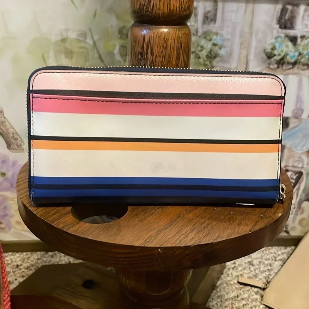Kate Spade Multicolor Striped Wallet - Picture 2 of 14